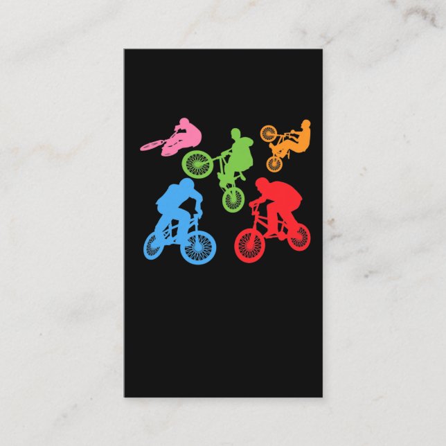 Carte De Visite BMX Boys BMX Cyclisme libre (Devant)