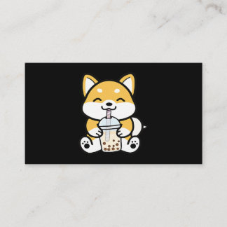 Carte De Visite Boba Corgi, Corgi Boba, Boba Shiba, Shiba, Corgi