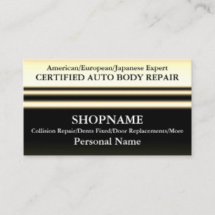 Carte De Visite Body Shop automatique