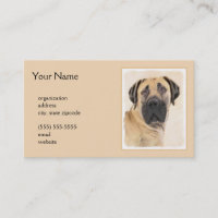 Boerboel Peinture - Cute Original Chien Art