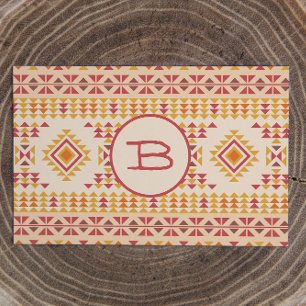 Carte De Visite Boho Aztec Mousse