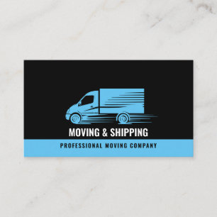 Carte De Visite Boîte professionnelle Camion Déplacement de livrai