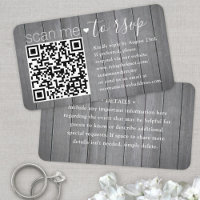 Boîtier en bois de Faux gris RSVP 100 Pack Me Scan