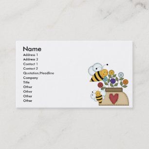 Carte De Visite bonne pollinisation