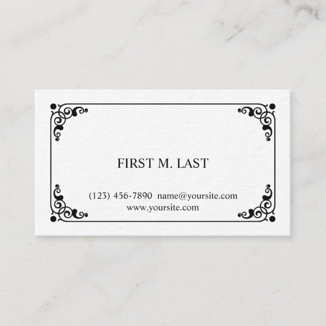 Carte De Visite Bonnie (Devant)