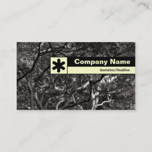 Carte De Visite Bord étiqueté - Branches japonaises 03