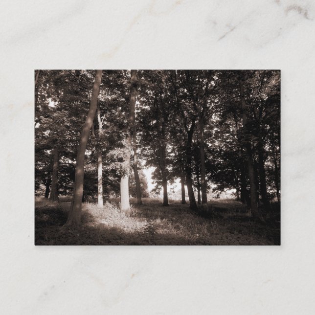 Carte De Visite Bordure des bois (Devant)