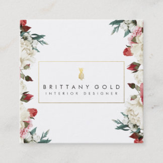 Carte de visite botanique de dessinateur