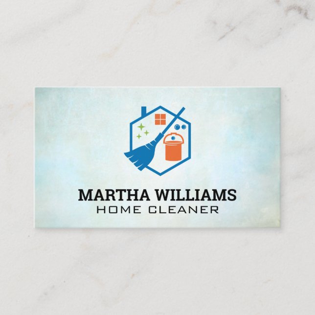 Carte De Visite Boucle de chambre | Outils de nettoyage (Devant)