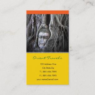 Carte De Visite Bouddha Et Le Bouddhisme Arbre Thaïlande Photograp