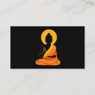 Carte De Visite Bouddha YingYang Zen Yoga, Relaxation, Profitez de