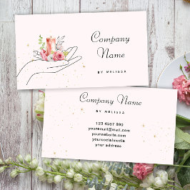 Carte De Visite Bougie florale
