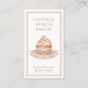 Carte De Visite Boulanger Pâtissier Chef de la boulangerie de camp