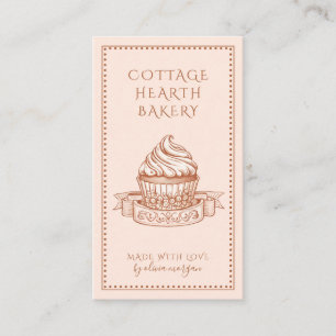 Carte De Visite Boulanger Pâtissier Chef de la boulangerie de camp