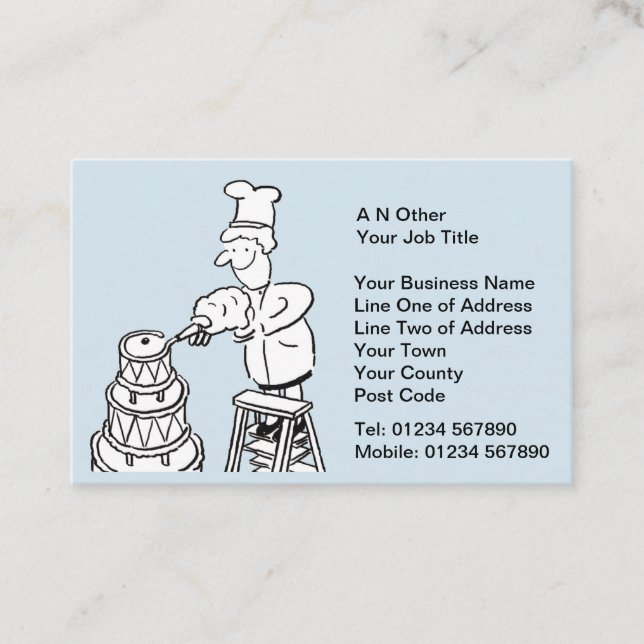Carte De Visite boulangerie, boulangerie et pâtisserie (Devant)