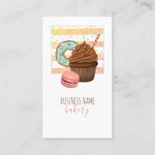 Carte De Visite boulangerie boulangerie pâtisserie chef