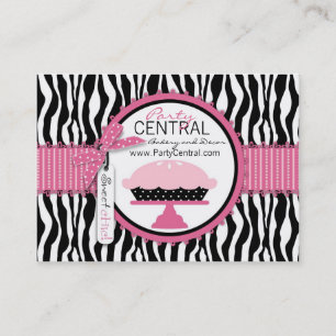 Carte De Visite Boulangerie chic de tarte de boutique