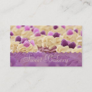Carte De Visite Boulangerie de Cupcake aux fruits
