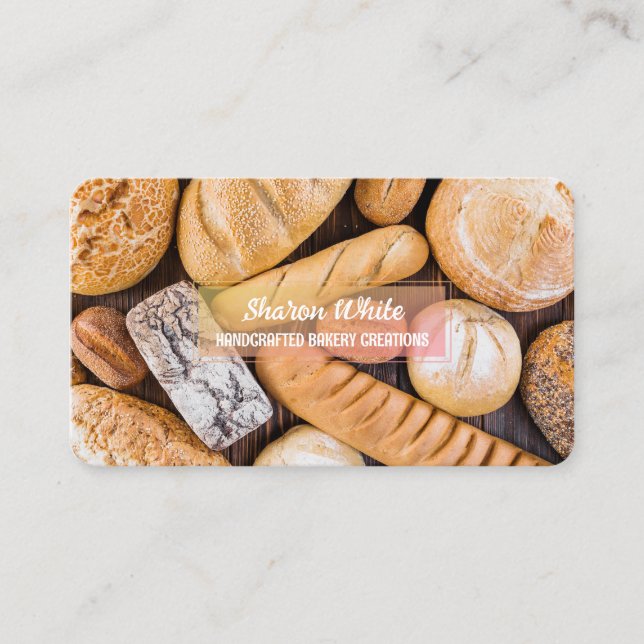 Carte De Visite Boulangerie domestique (Devant)
