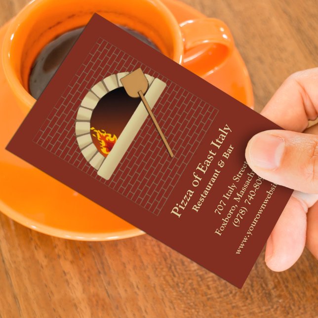 Carte de visite boulangerie en brique (Créateur téléchargé)