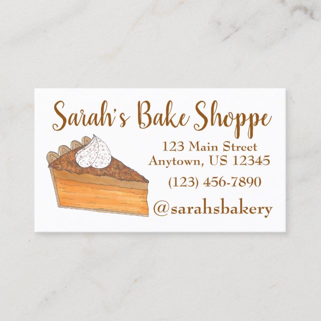 Carte De Visite Boulangerie pâtisserie boulangerie pâtisserie pâti (Devant)