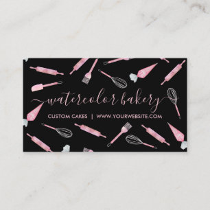 Carte De Visite Boulangerie Pâtisserie Maison Chef Branding