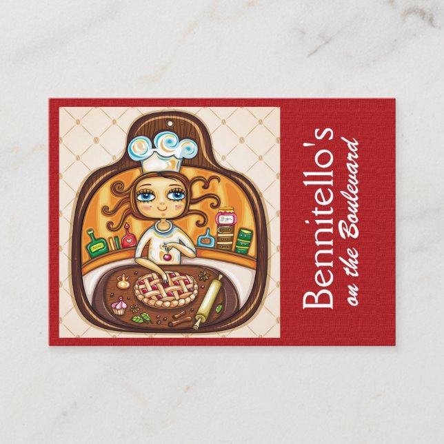 Carte De Visite Boulangerie / Traiteur / Industrie alimentaire - S (Devant)