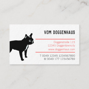 Carte de visite Bouledogues Français