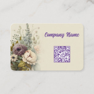 Carte De Visite Bouquet de Floral