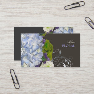Carte De Visite Bouquet nuptiale de PixDezines, couleurs des
