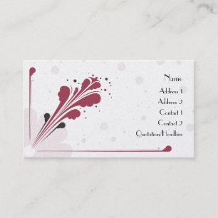 Carte De Visite Bourgogne et conception noire de sifflement de