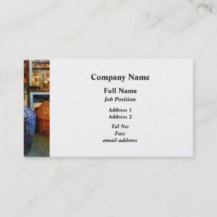 Carte De Visite Bouteilles et paniers de médecine - Platine