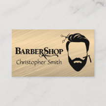 Carte de visite Boutique Barber Personnalisé