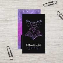 Boutique de dentelle d'affaires Logo violet