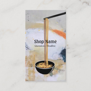 Carte De Visite Boutique de nouilles