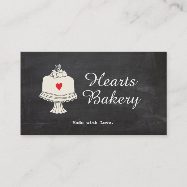 Carte De Visite Boutique de pâtisserie Cute Cake (Devant)