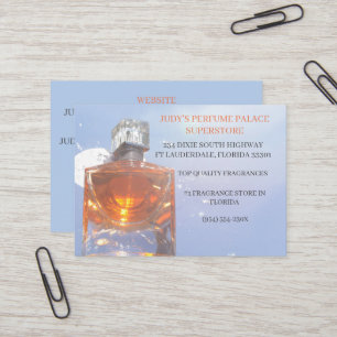 Carte De Visite Boutique/Fabricant/Conception Bouteille de parfum