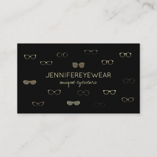 Carte De Visite Boutique optique spécialisée lunettes de soleil do