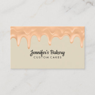 Carte De Visite Boutique petit-déjeuner jaune événement traiteur p