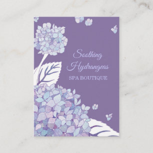 Carte De Visite Boutique Spa Hydrangeas