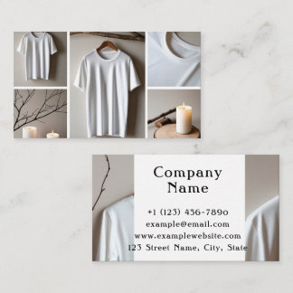 Carte De Visite Boutique T-shirt