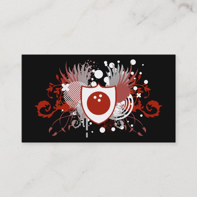 Carte De Visite bowling hi-fi (Devant)