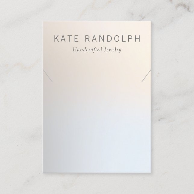 Carte De Visite Bracelet Bracelet Moderne Simple (Devant)