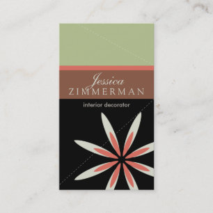 Carte de visite branché de Bliss Sage et Melon