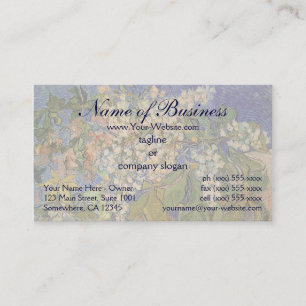 Carte De Visite Branches de marronnier en fleurs par Vincent van G