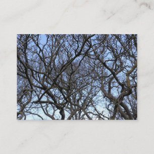 Carte De Visite Branches des arbres Magnolia