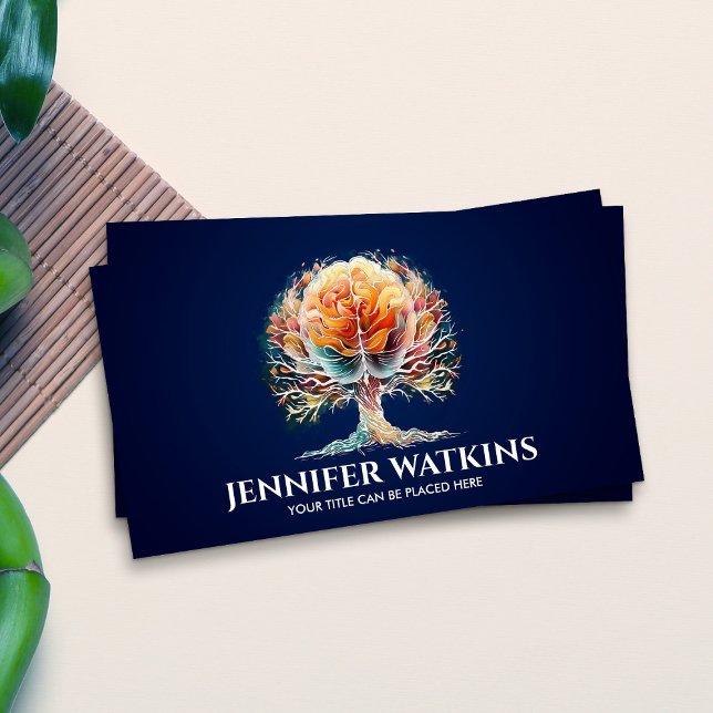 Carte De Visite Branches Minérales - L'Arbre Cerveau (Créateur téléchargé)