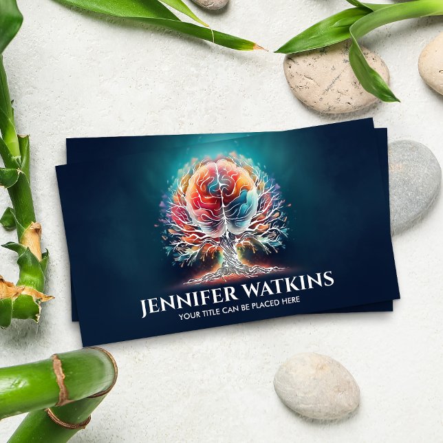 Carte De Visite Branches Minérales - L'Arbre Cerveau (Créateur téléchargé)