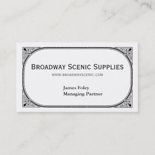 Carte De Visite Broadway