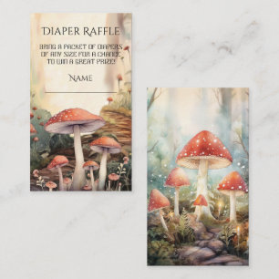 Carte De Visite Brochure de Toadstool de la forêt enchantée Brochu